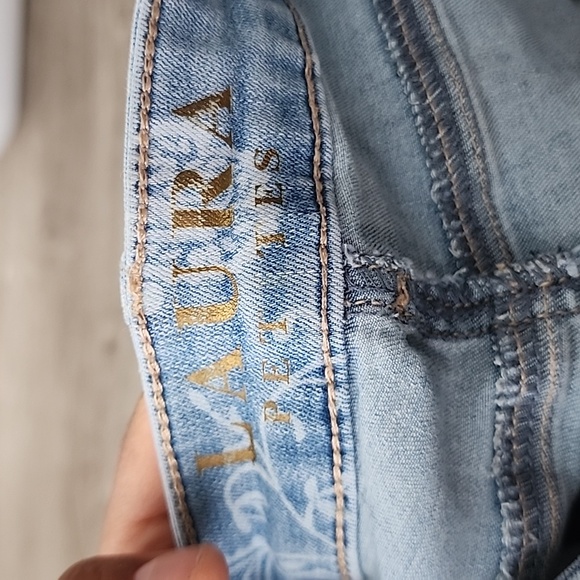 Paisley denim pants - Picture 2 of 3